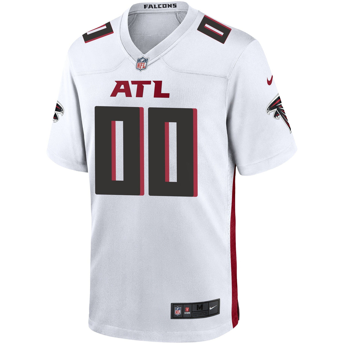 Atlanta Falcons Custom Game Jersey White