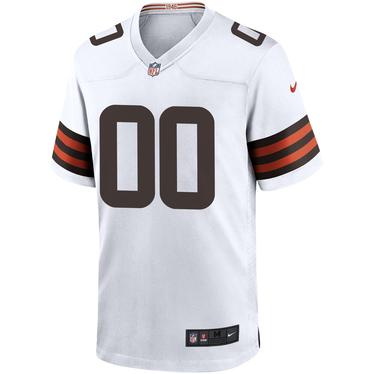 Cleveland Browns Custom Game Jersey White