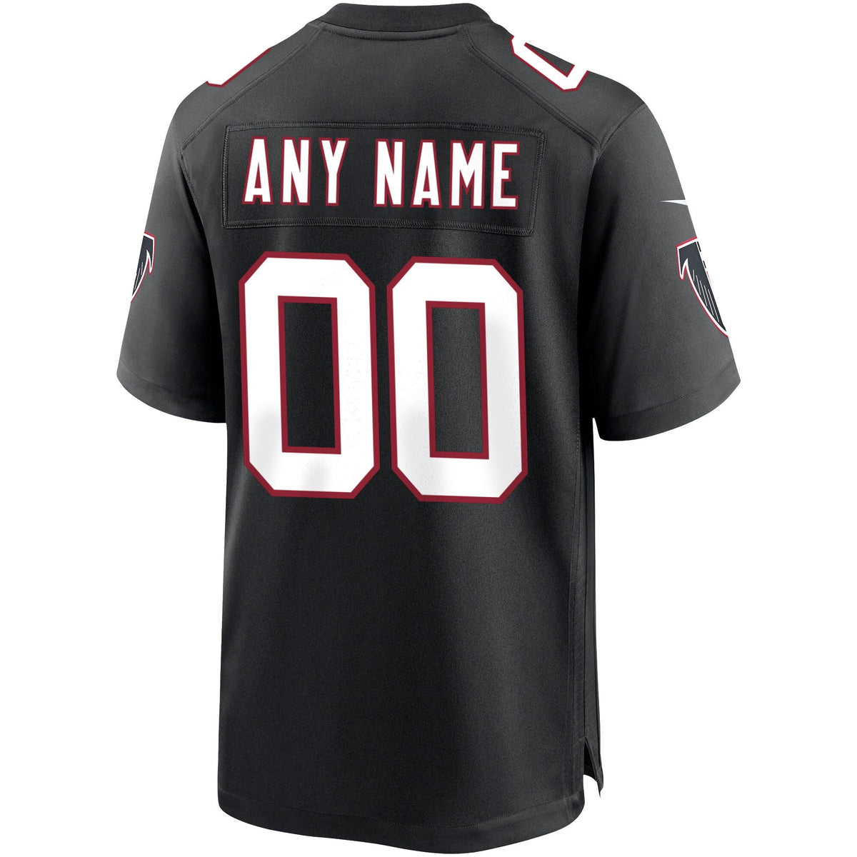 Atlanta Falcons Throwback Custom Game Jersey Black