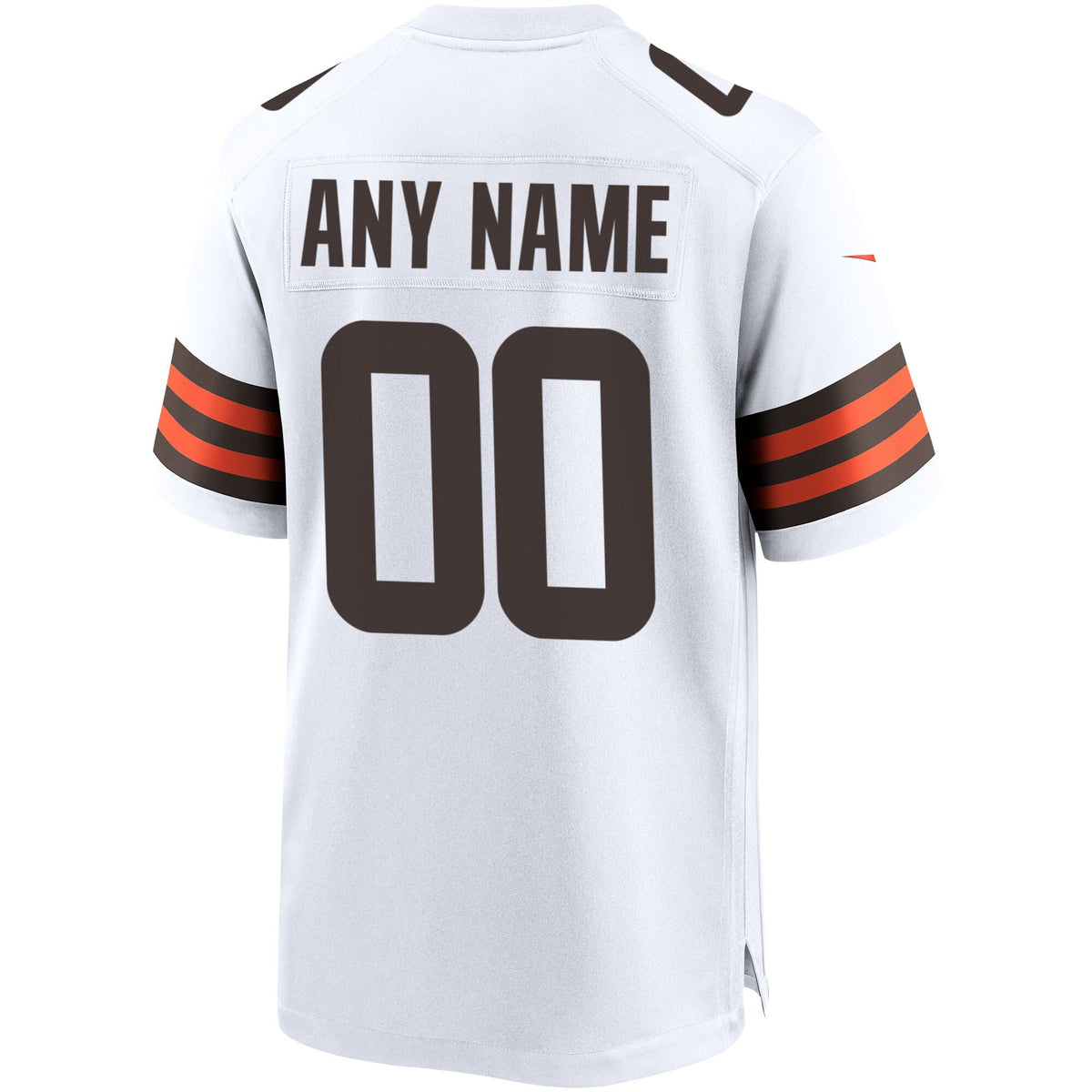Cleveland Browns Custom Game Jersey White