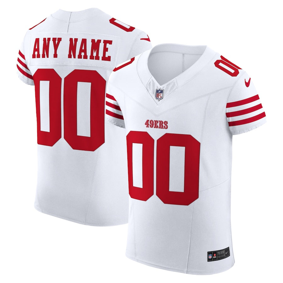 Men's Scarlet San Francisco 49ers F.U.S.E. Elite Custom Jersey