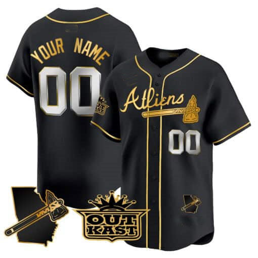 Custom A.Braves Atliens Limited V2 Stitched Baseball Jerseys