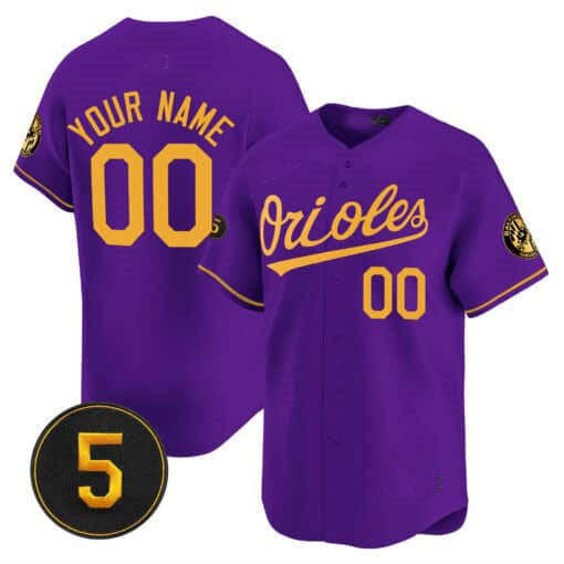 Custom B.Orioles Robinson Patch Limited Stitched Baseball Jerseys