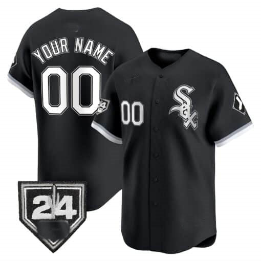 Custom C.White Sox Spring Training Patch Limited Baseball Jerseys