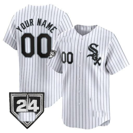 Custom C.White Sox Spring Training Patch Limited Baseball Jerseys