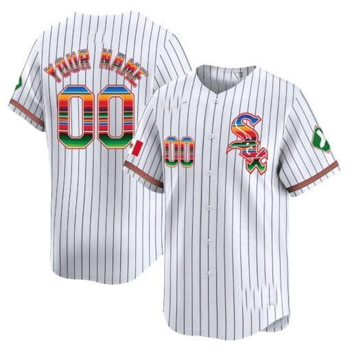 Custom C.White Sox Mexico Limited V2 Baseball Jerseys
