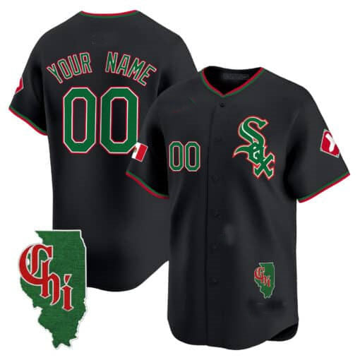Custom C.White Sox Mexico Limited Baseball Jerseys