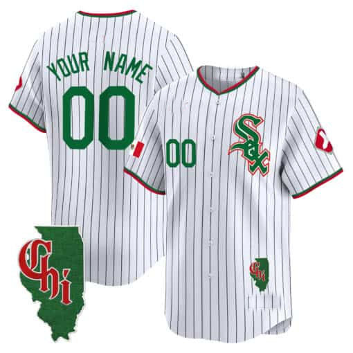 Custom C.White Sox Mexico Limited Baseball Jerseys
