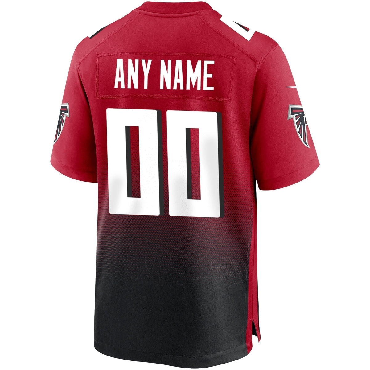 Atlanta Falcons Alternate Custom Game Jersey Red