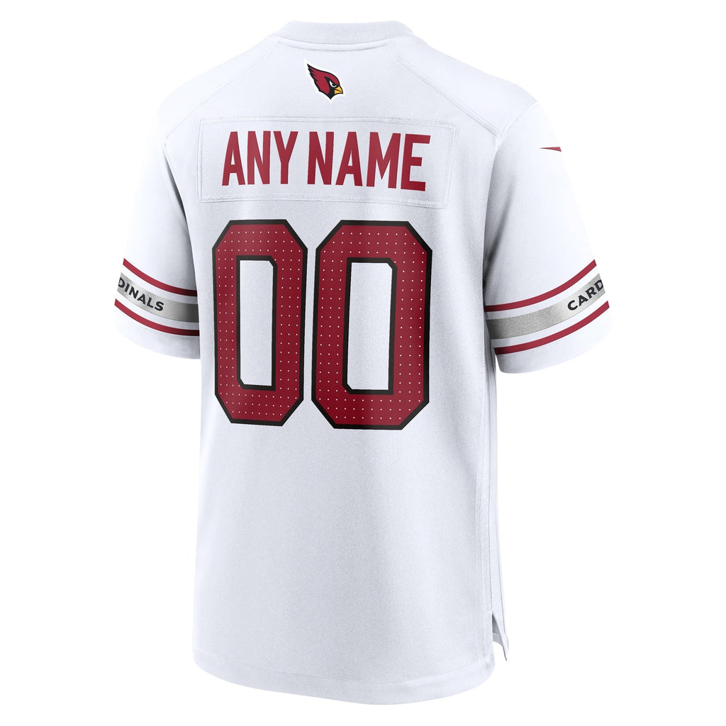 Arizona Cardinals Custom Game Jersey White