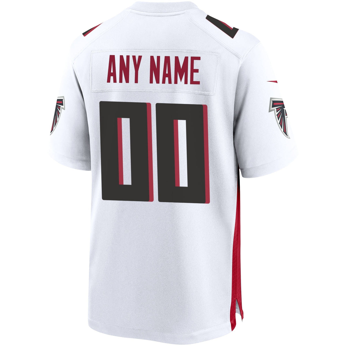 Atlanta Falcons Custom Game Jersey White